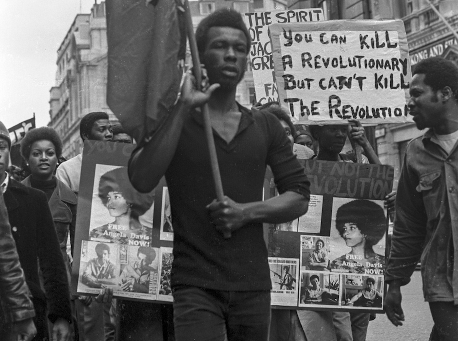 A Black Power protest in London