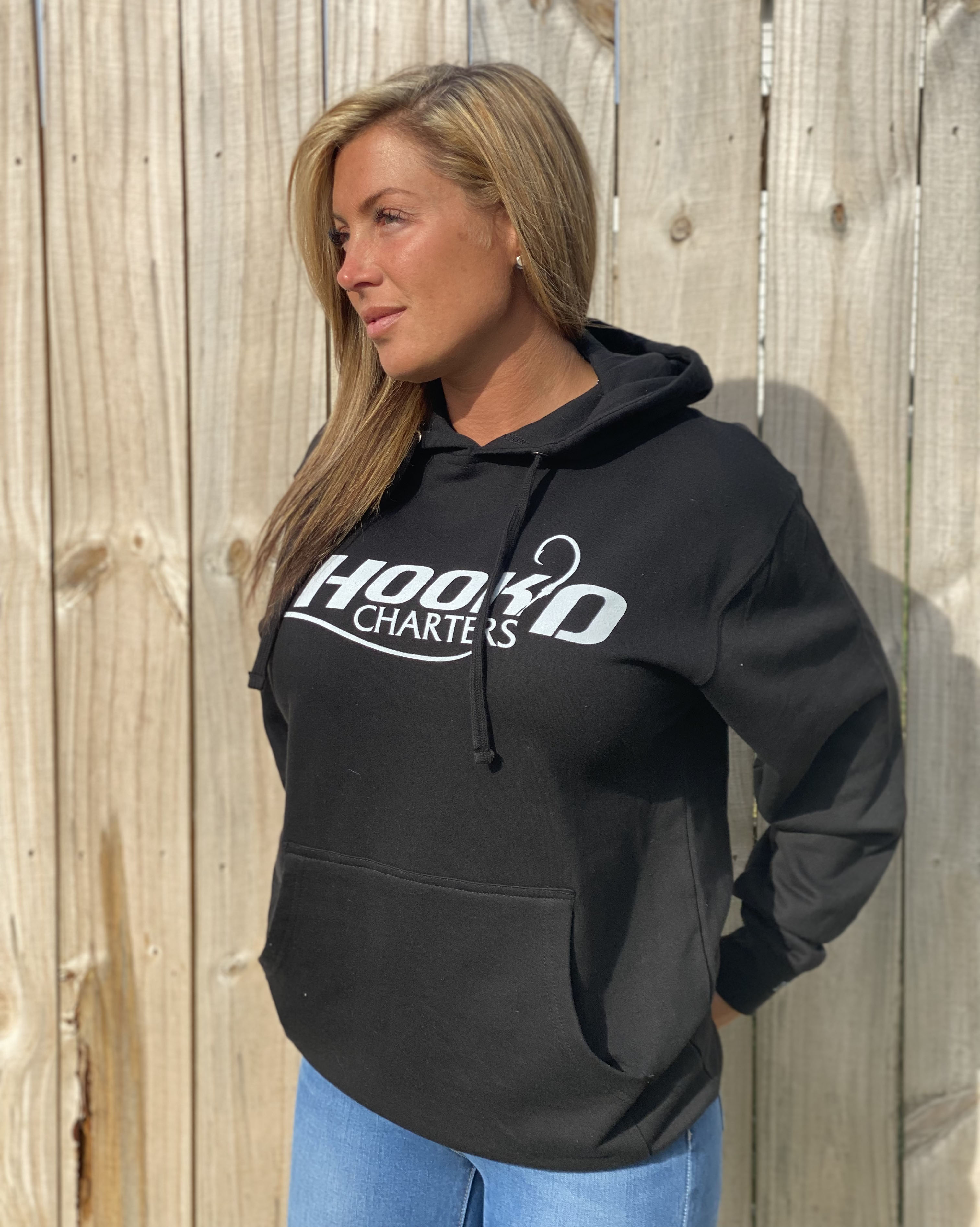 Black Hook\'D Hoodie