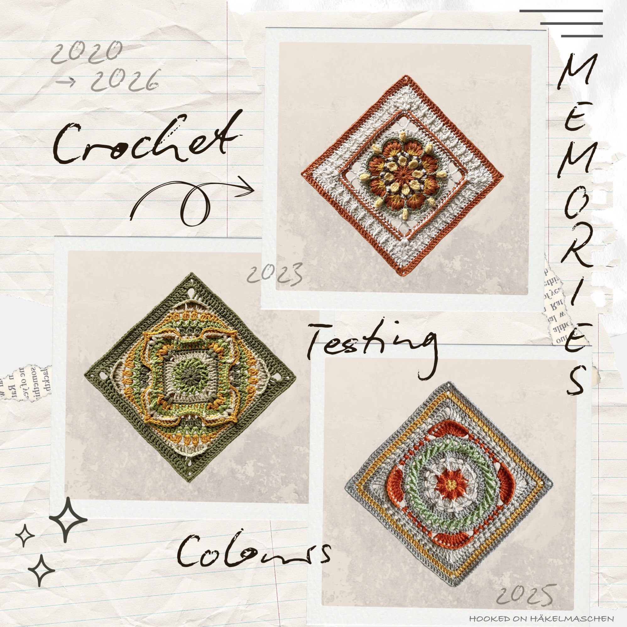 Colour Stories and Crochet Memories
