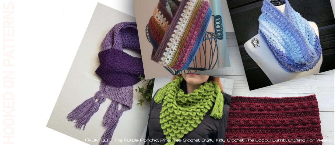 21 Awesome Free Crochet Scarves & Cowls - Hooked On Patterns