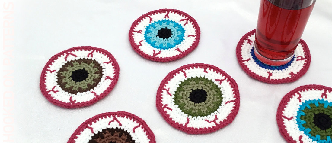 Halloween Eyeball Coasters