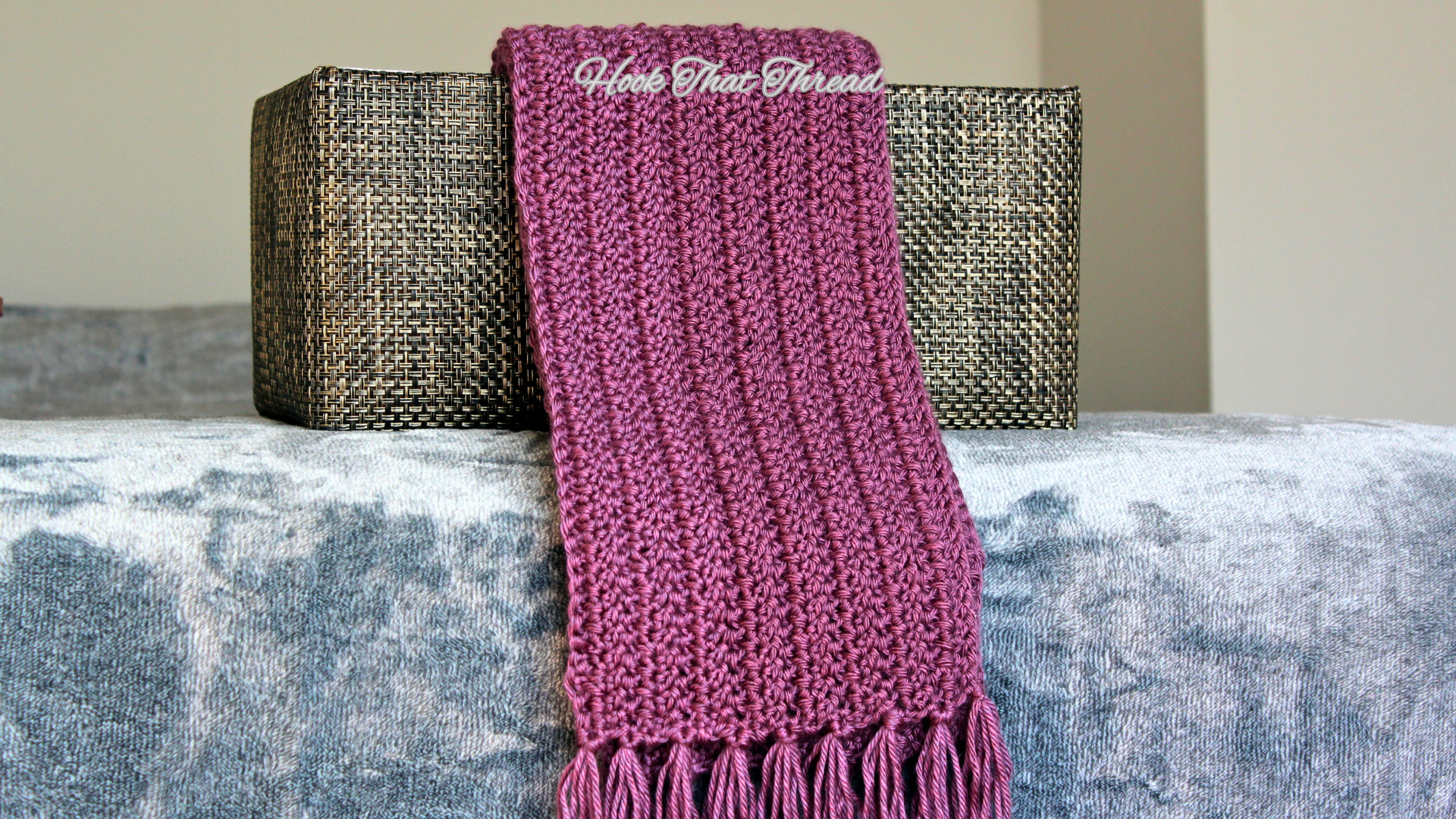 Read more about the article Easy Textured Crochet Scarf