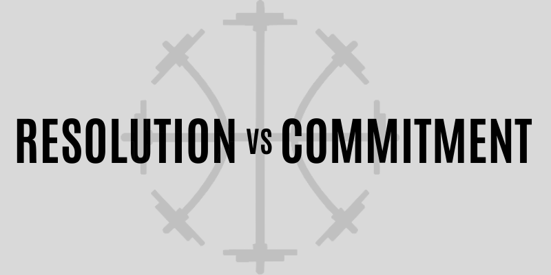 New Year's Commitment