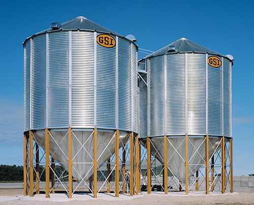 GSI Grain Storage Hopper tanks