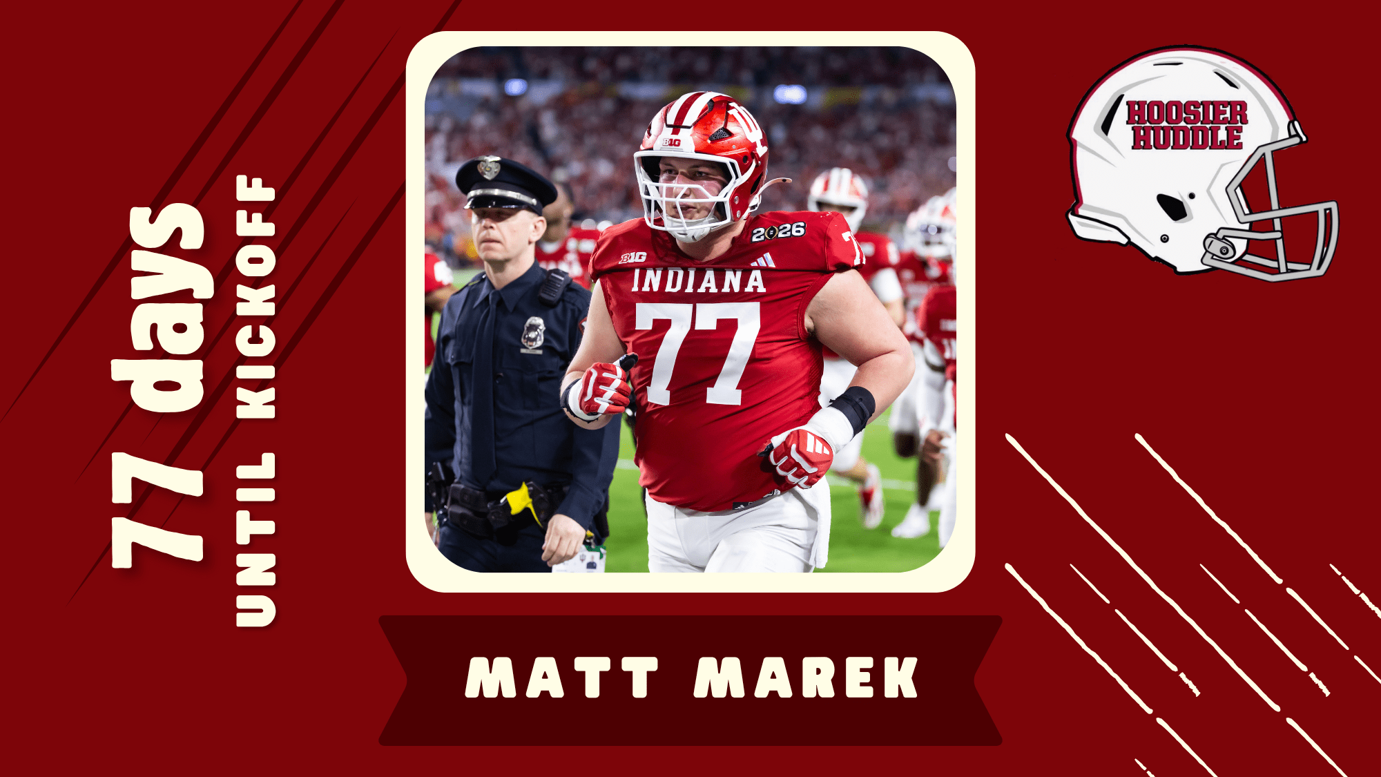 Countdown To 2026 Indiana Football- 77 Days Matt Marek - Hoosier Huddle