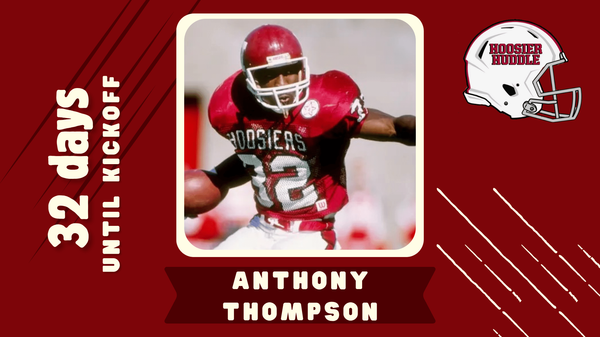 Countdown To 2026 Indiana Football- 32 Days Anthony Thompson - Hoosier Huddle