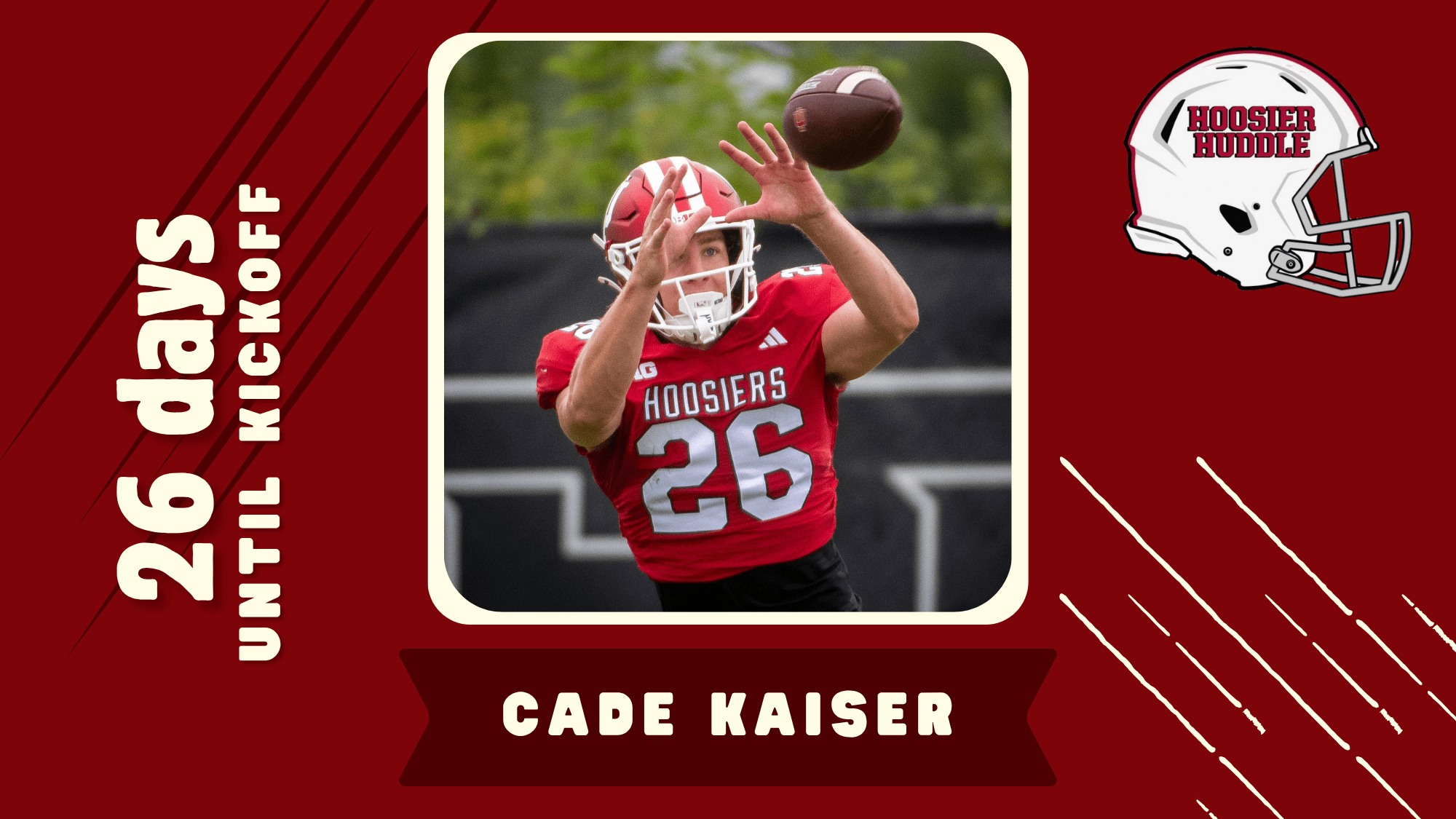 Indiana WR Cade Kaiser