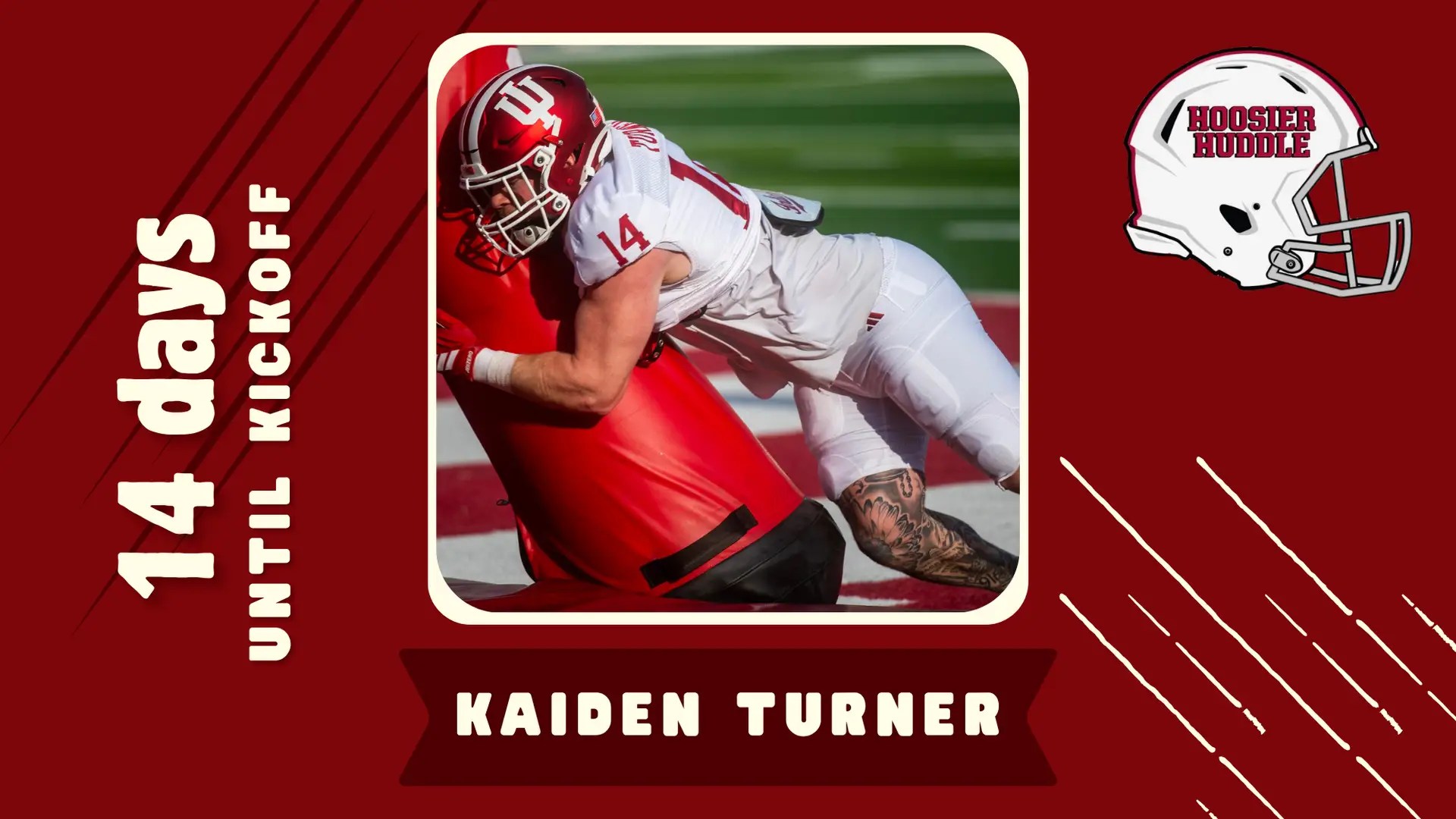 Indiana linebacker Kaiden Turner