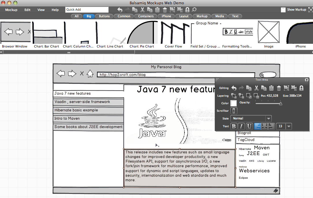 Another month, another exciting release! Balsamiq Mockups How To Design Ui Drafts Hop2croft S Software Development Blog