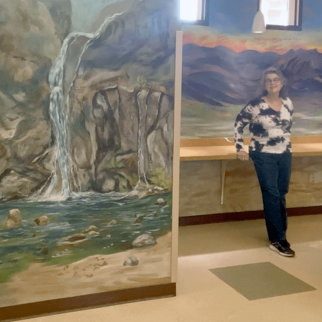 Mural in New Mexico by Lucy Schwartz