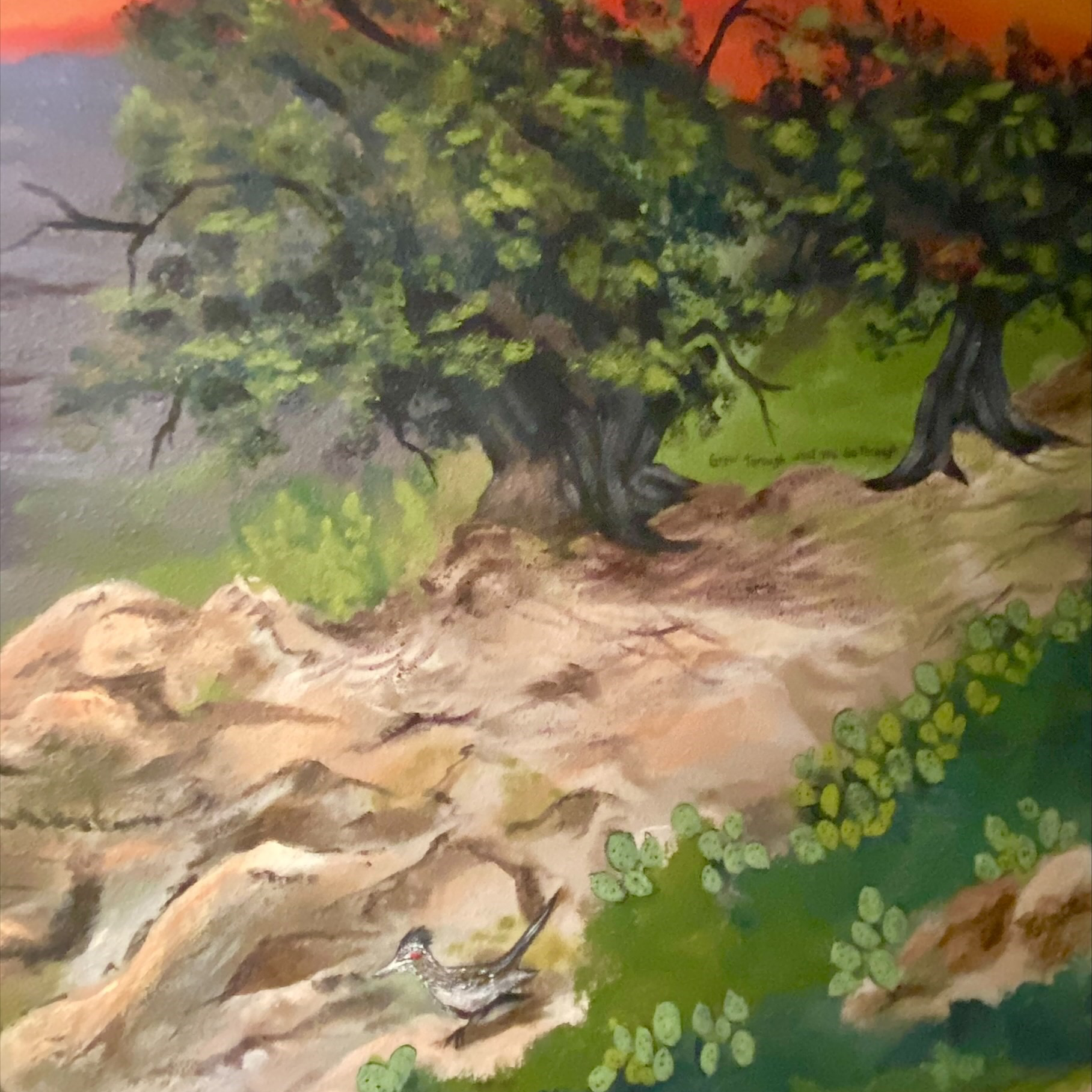 Mural in New Mexico by Lucy Schwartz