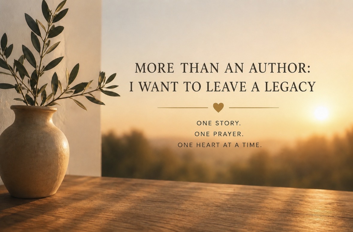 More Than an Author: I Want to Leave a Legacy