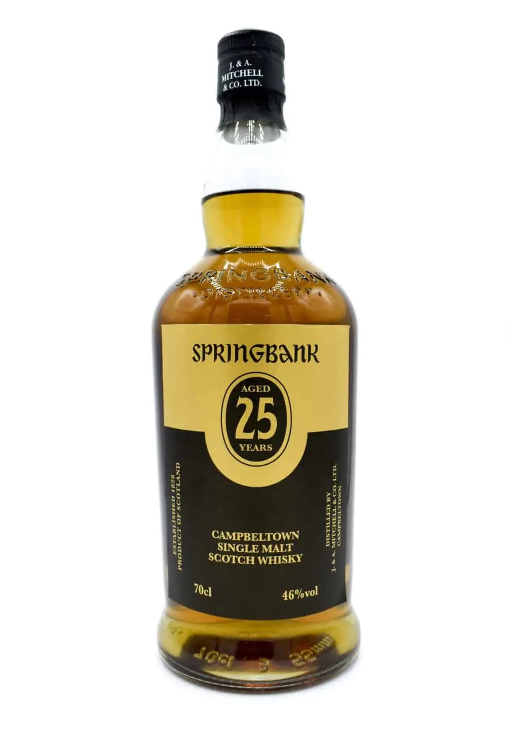 新品　SPINGBANK スプリングバンク 25年 リミテッドエディション 箱付 新品 SPINGBANK スプリングバンク 25年 リミテッドエディション 箱付