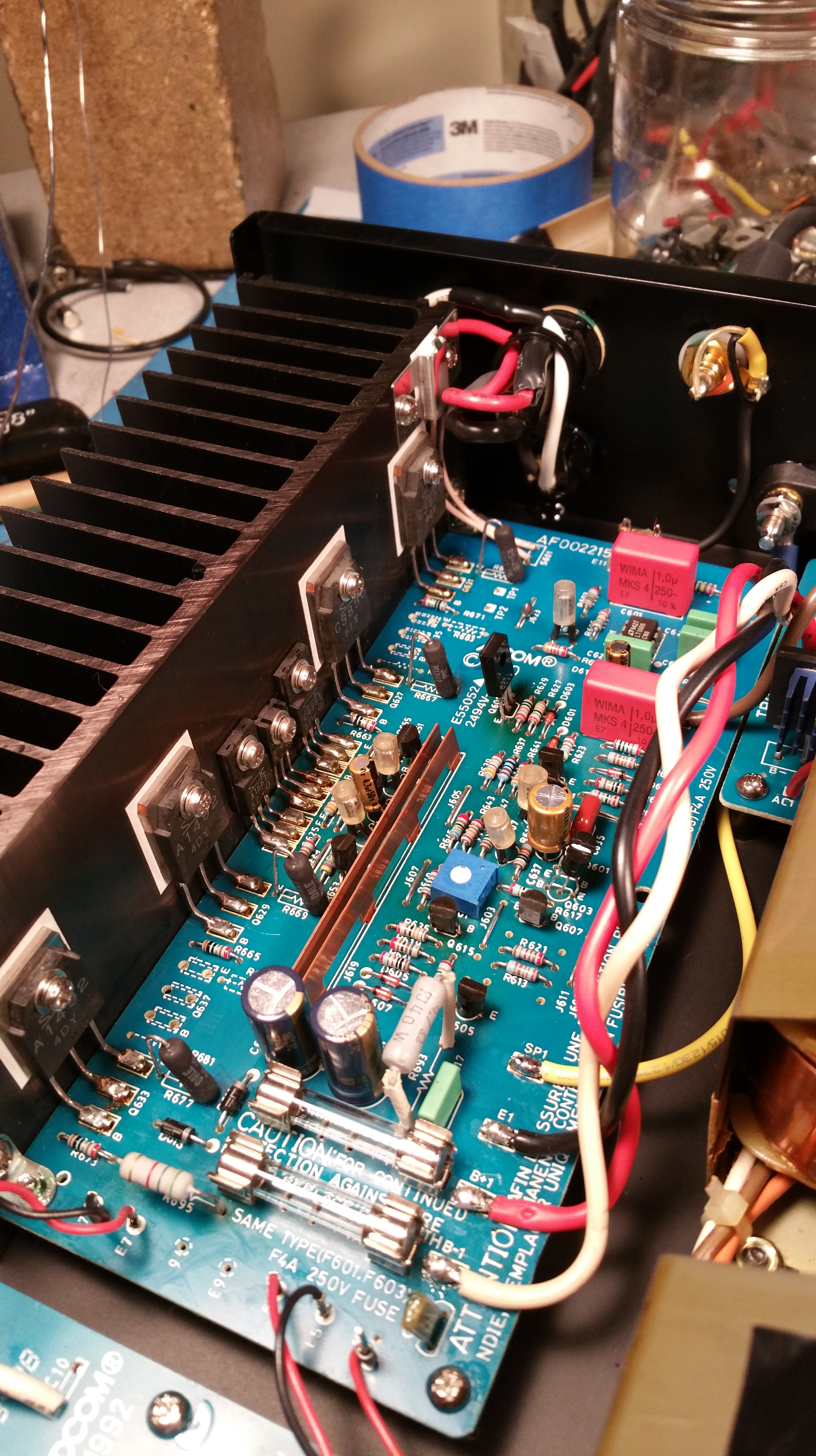 Sold: ADCOM GFA-535 II fully modded | Hoppe's Brain