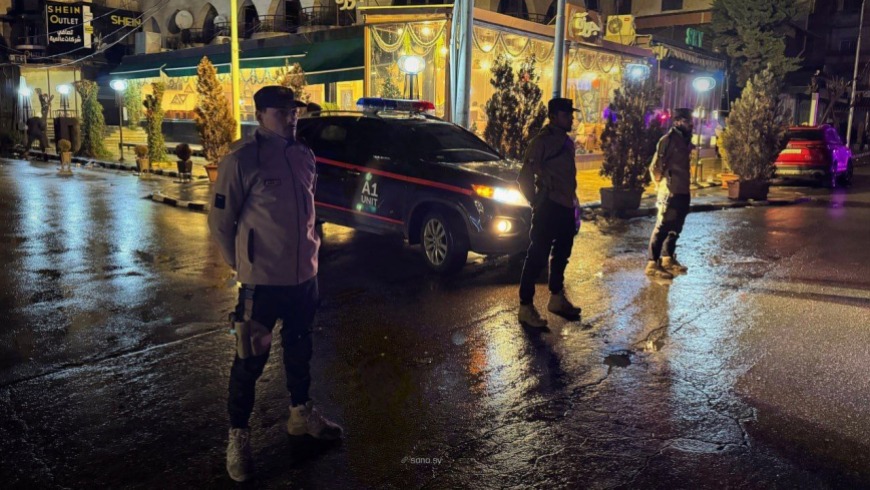 قوات الأمن الداخلي عززت انتشارها في حلب عقب التفجير الانتحاري في حي باب الفرج ـ سانا