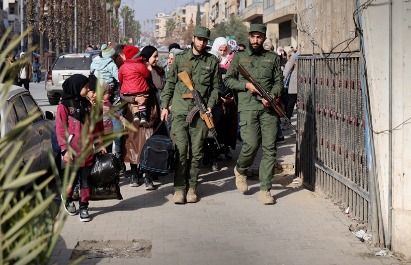 قوى الأمن الداخلي نظمت إخلاء المدنيين عقب قصف تنظيم قسد لأحياء حلب