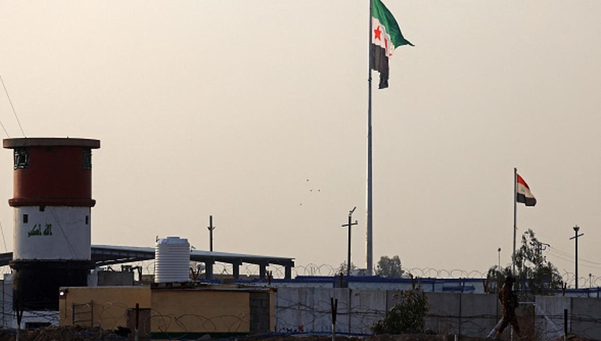 معبر البوكمال الحدودي (القائم) بين سوريا والعراق - فرانس برس