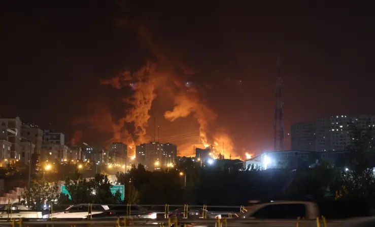 عشرات الغارات الأمريكية والإسرائيلية تعرضت لها العاصمة الإيرانية طهران