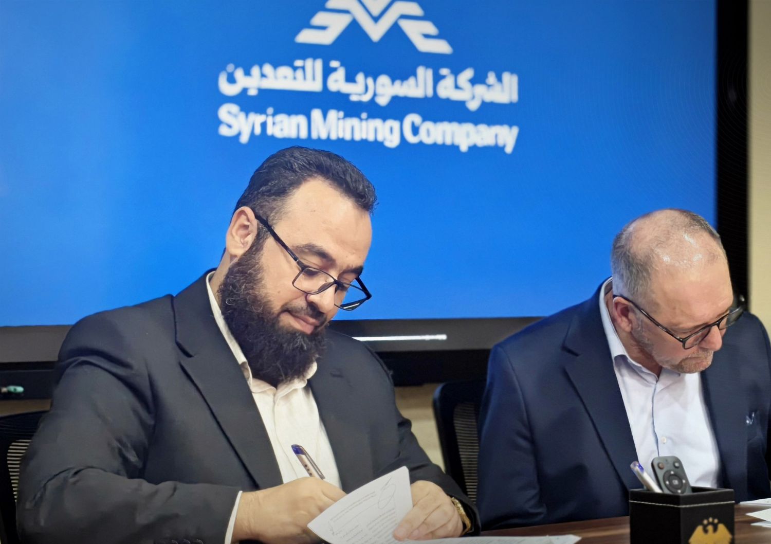 توقيع مذكرة تفاهم بين الشركة السورية للتعدين وشركة «لودي» الفرنسية – 31 آب 2026 – سانا.