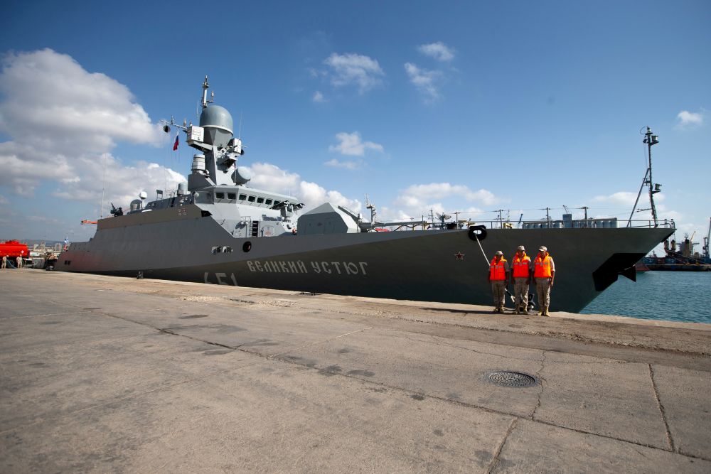 سفينة روسية في ميناء طرطوس – أرشيف / Mil.ru – CC BY 4.0