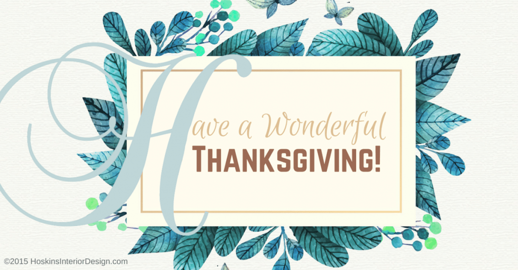 Happy Thanksgiving