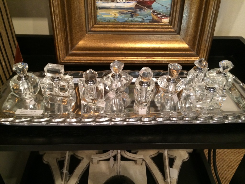 little glass bottles