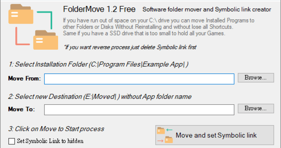 FolderMove 1.2 應用程式乾坤大挪移，移動位置不重新安裝