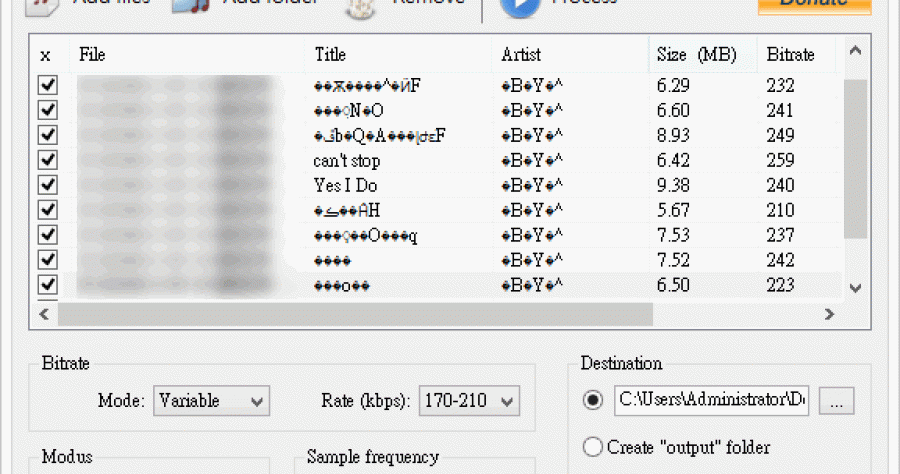 MP3 Quality Modifier 2.52 - MP3瘦身工具，讓MP3隨身聽可以放更多的音樂