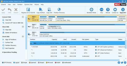 MiniTool Partition Wizard Free 好用磁碟管理推薦