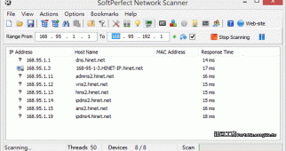 SoftPerfect Network Scanner 6.0.9 網路資源搜尋機