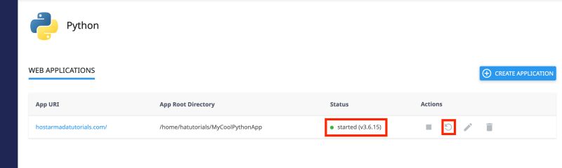 How To Manage Python Applications In Cpanel And Create Python Based Apps Hostarmada - Download Creative Ocean Art | Full HD