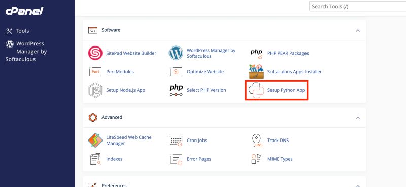 An Easy Way To Setup Python App In Cpanel Server - Premium Geometric Photo Gallery - HD