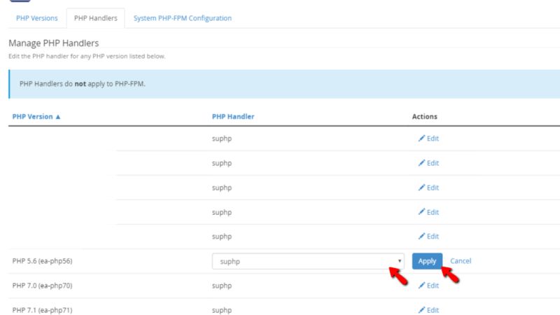 Using The Multiphp Manager Feature In Whm Hostarmada - Premium Dark Photo Gallery - Mobile