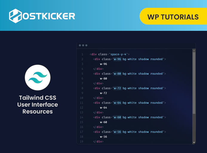 Free Tailwind CSS User Interface Resources and Components | HostKicker