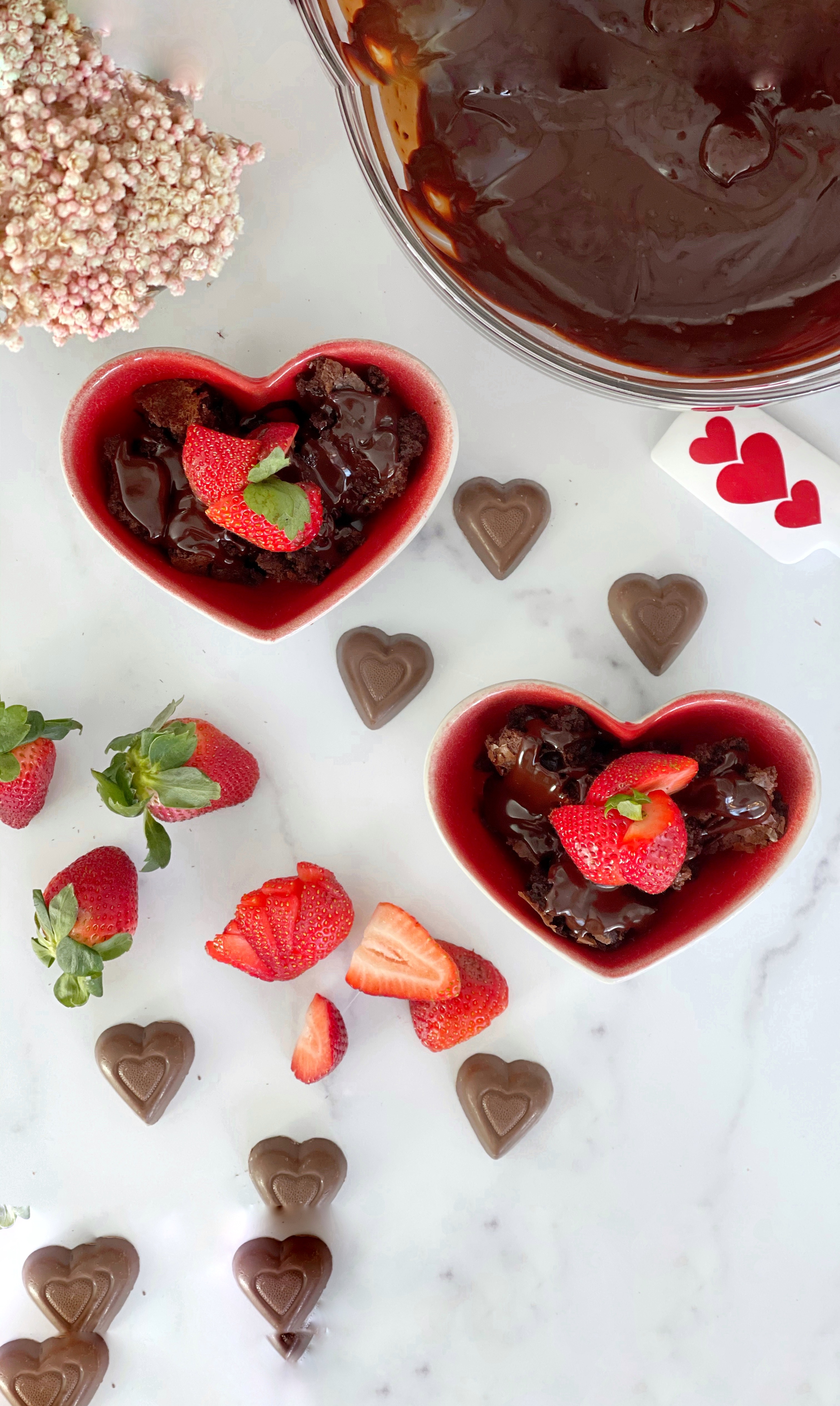 Brownie and Chocolate Ganache