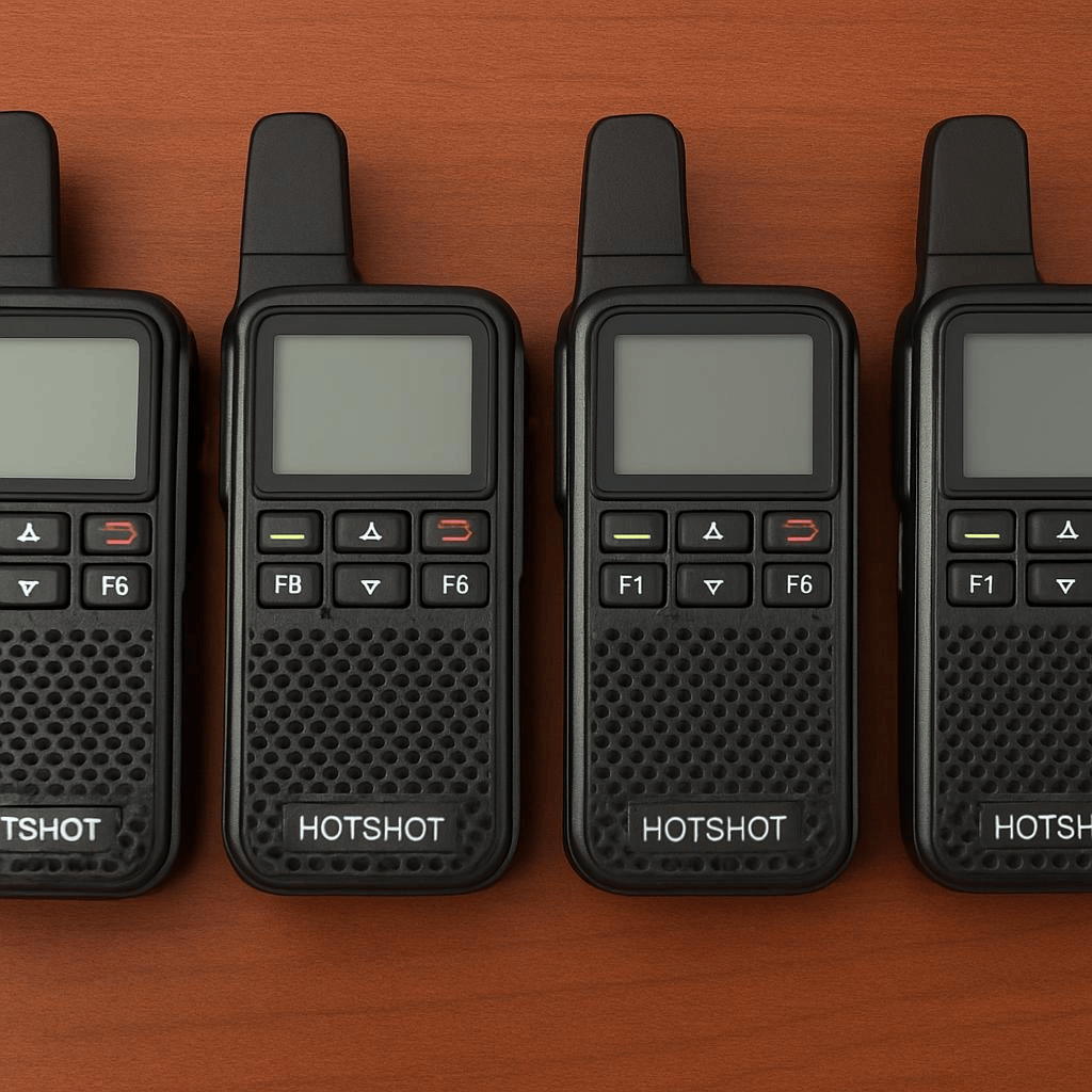 Hotshot Radio (Set of 4)