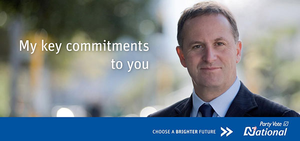 John Key campaign ad