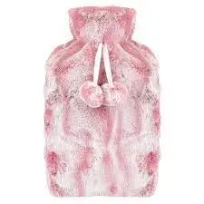 plush hot water bottle cover