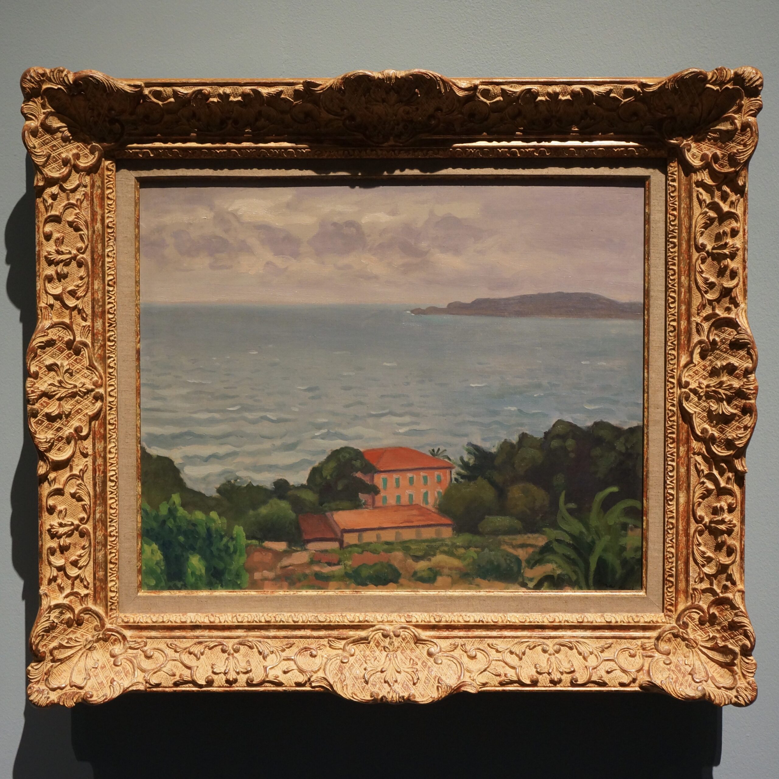 20th C. 「View of Toulon Harbour」 ©️Hou Mengwei