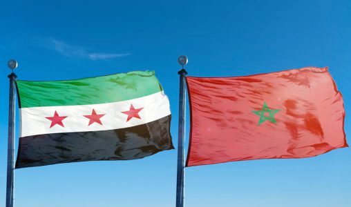 تنفيذاً للتعليمات الملك محمد السادس : إعادة فتح سفارة المملكة المغربية بدمشق