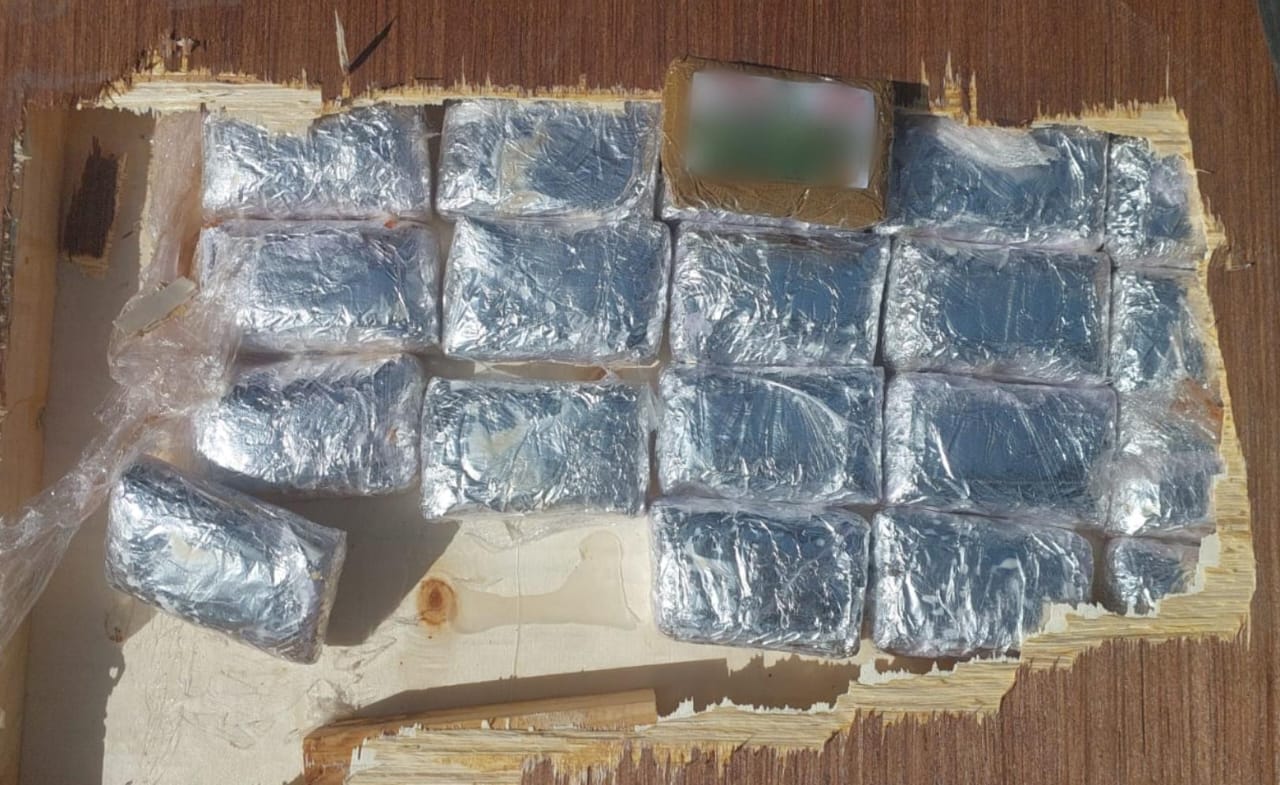 إحباط تهريب كمية كبيرة من الشيرا بمعبر الگرگارات الحدودي