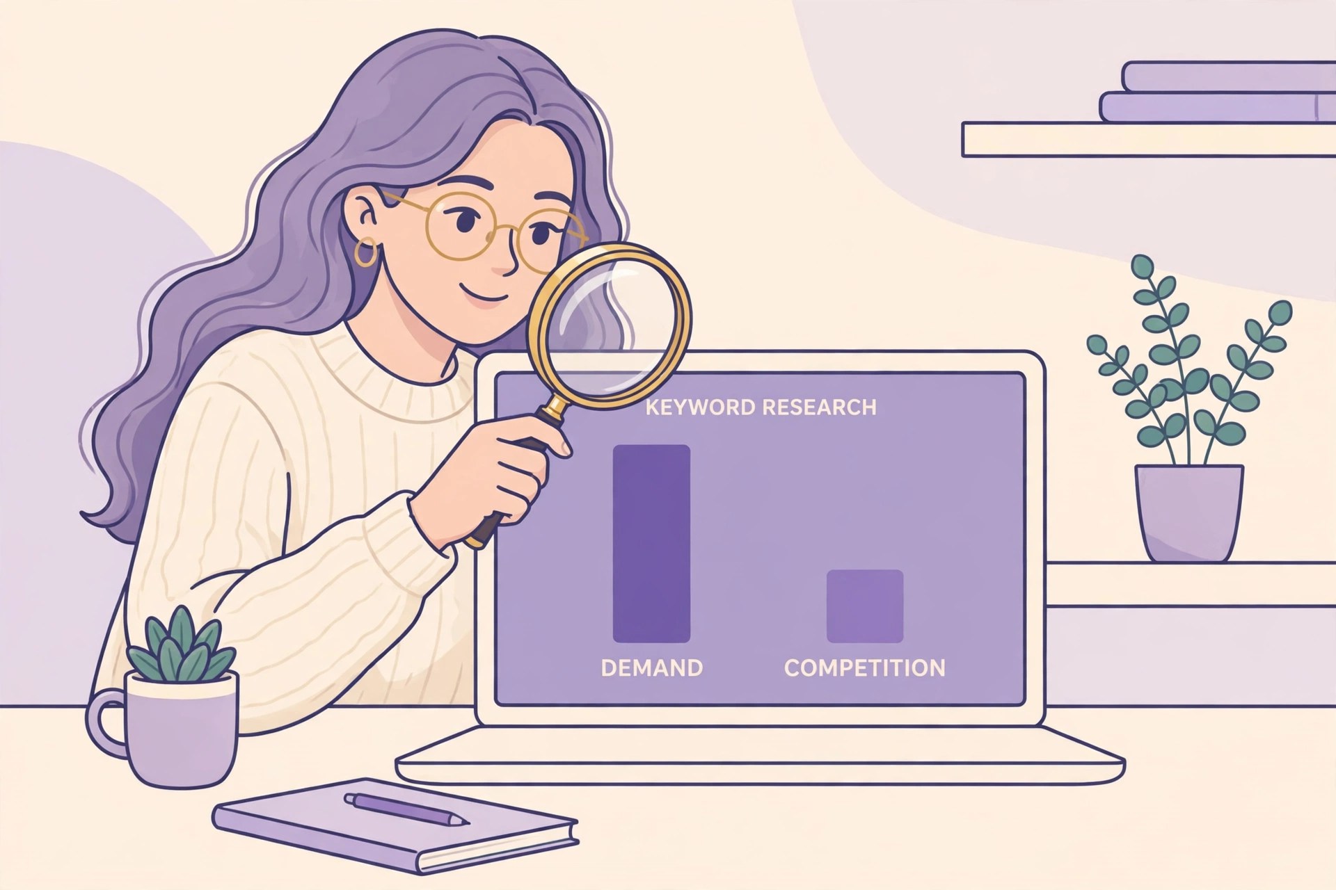 Listadum keyword research for Etsy