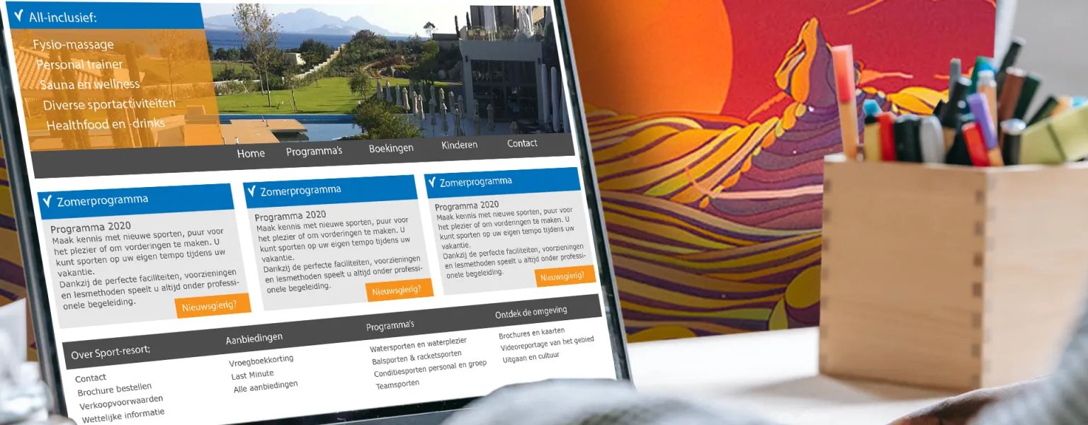 Bouw je eigen website!