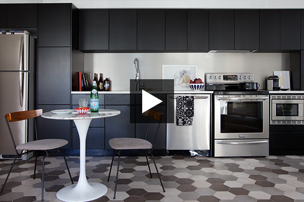 White Chef Kitchen With Double Oven | HGTV