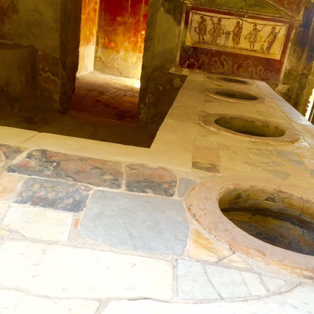 An ancient snack bar.