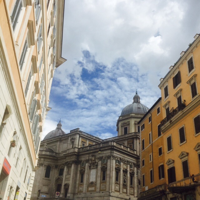 I got lost on my way from the station to the hotel ... But found this gorgeous view.