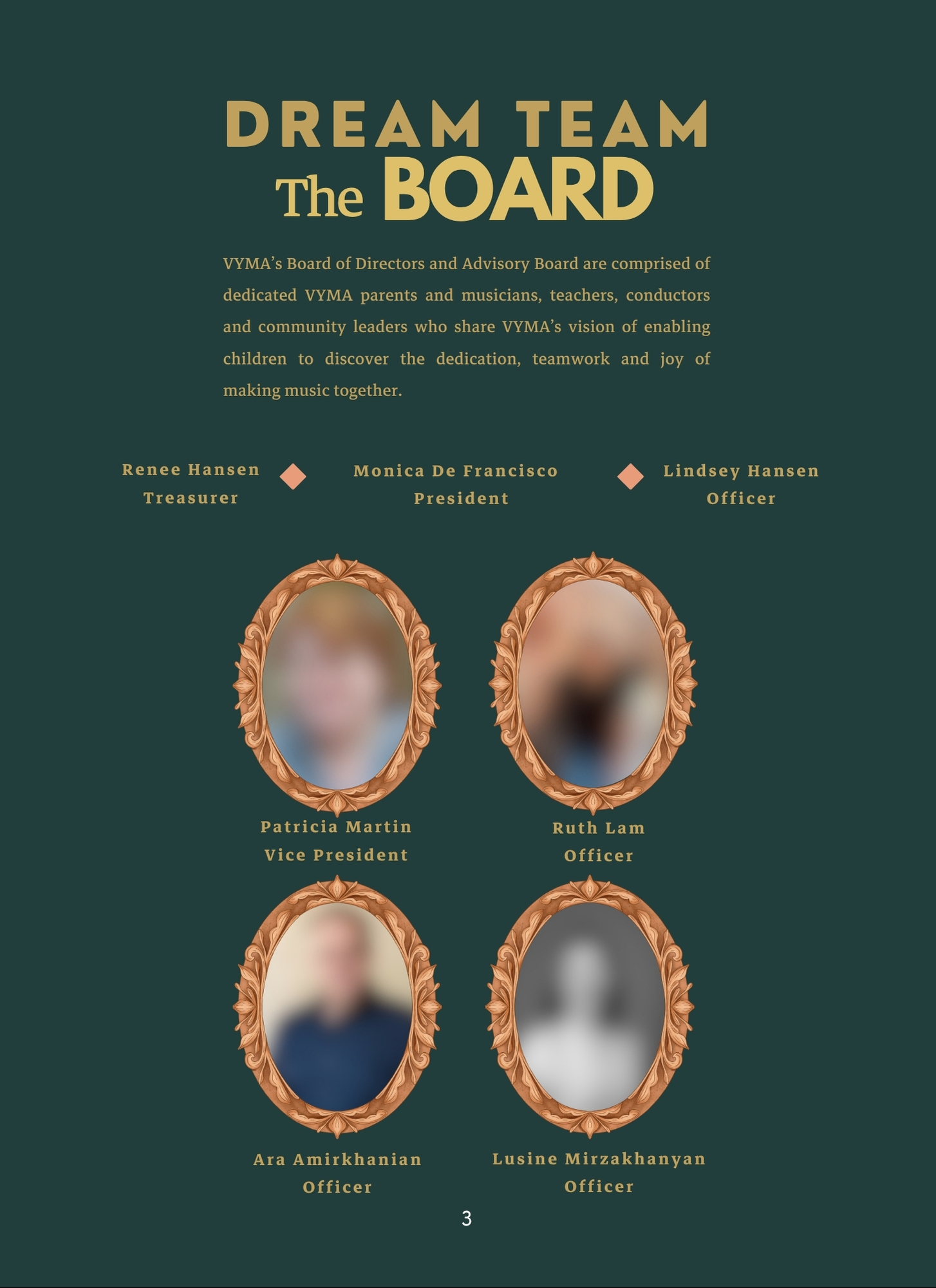 VYMA Yearbook page 6
