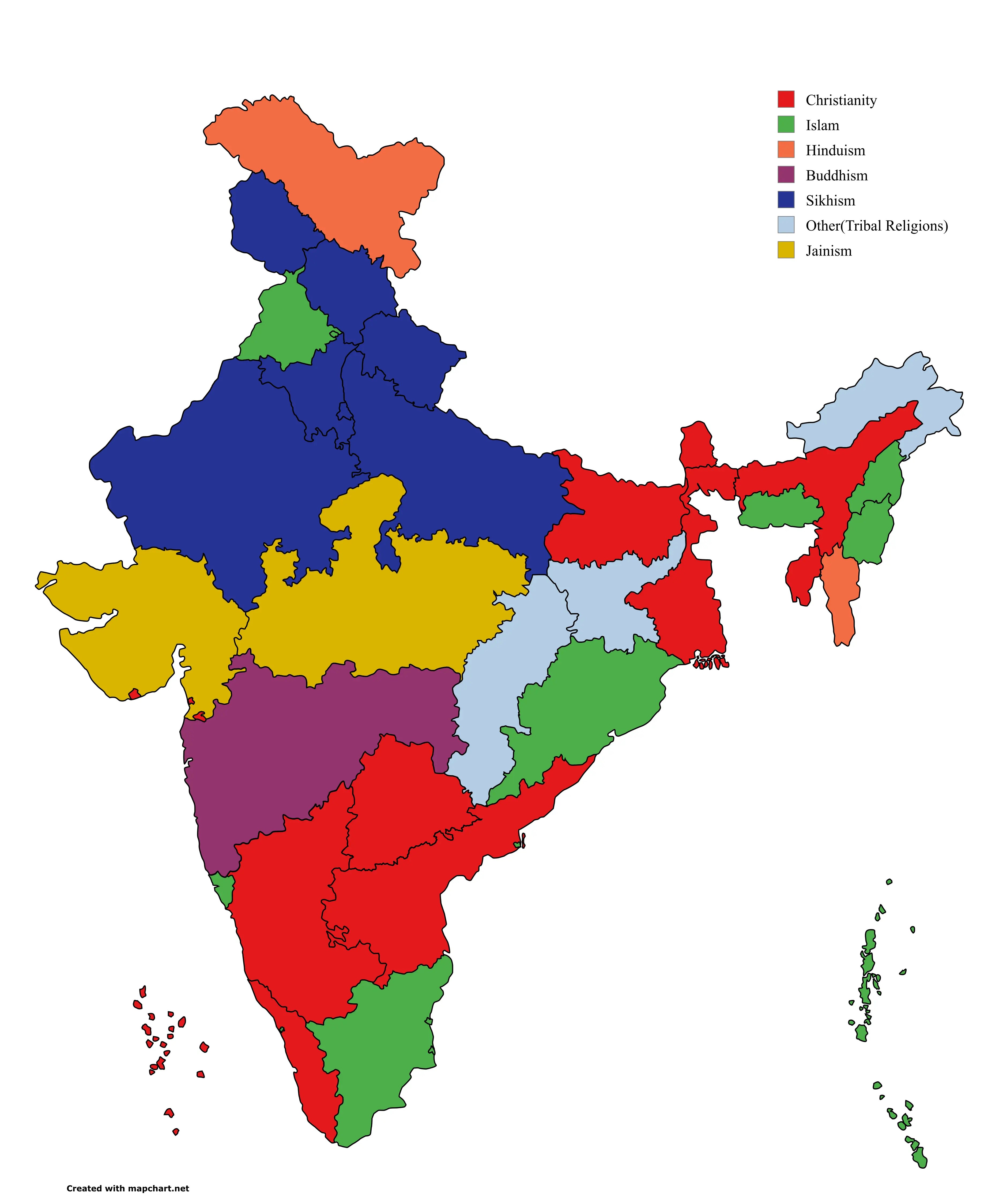 14 Amazing Maps That Will Change Your Perspective House Of Maps Third Largest Religion In India Per