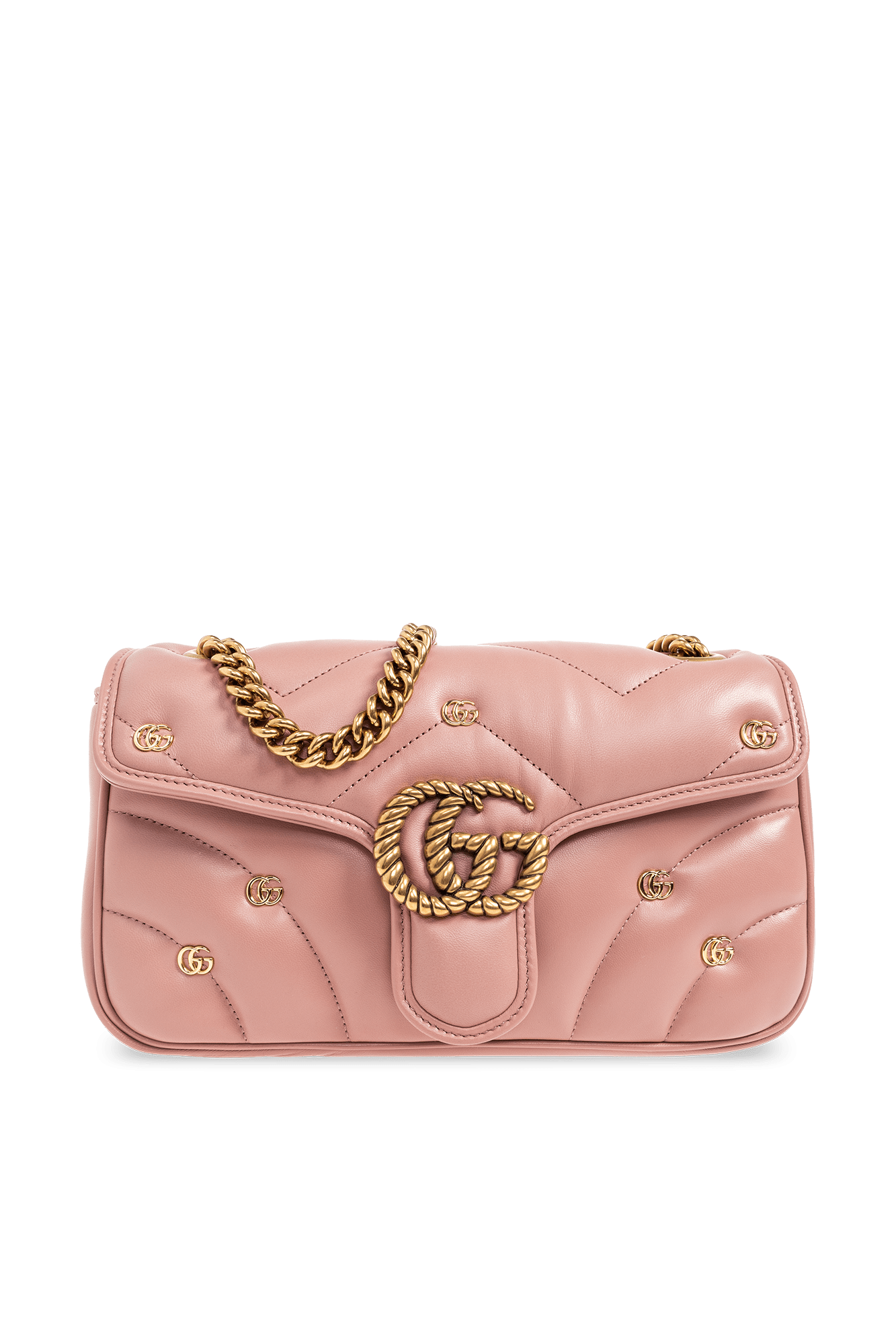 Gucci GG Marmont Shoulder Bag in Pink