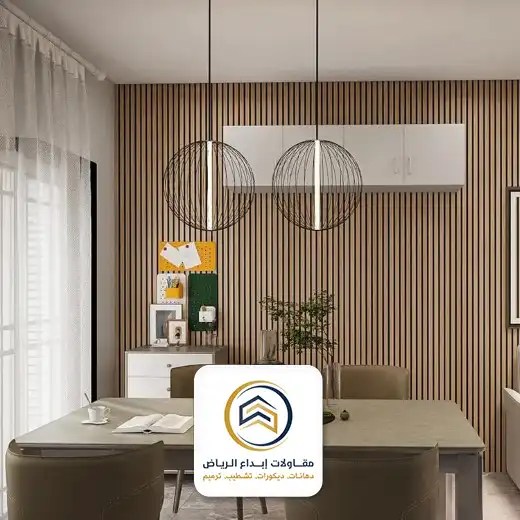 بديل الخشب ديكور حي الصحافة بالرياض